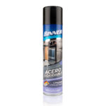 Limpiador y Brillador BINNER para Acero Inoxidable en Espuma 400ml